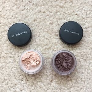 bare minerals shimmer loose eyeshadows glitter